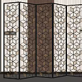 Screen partition 3d model