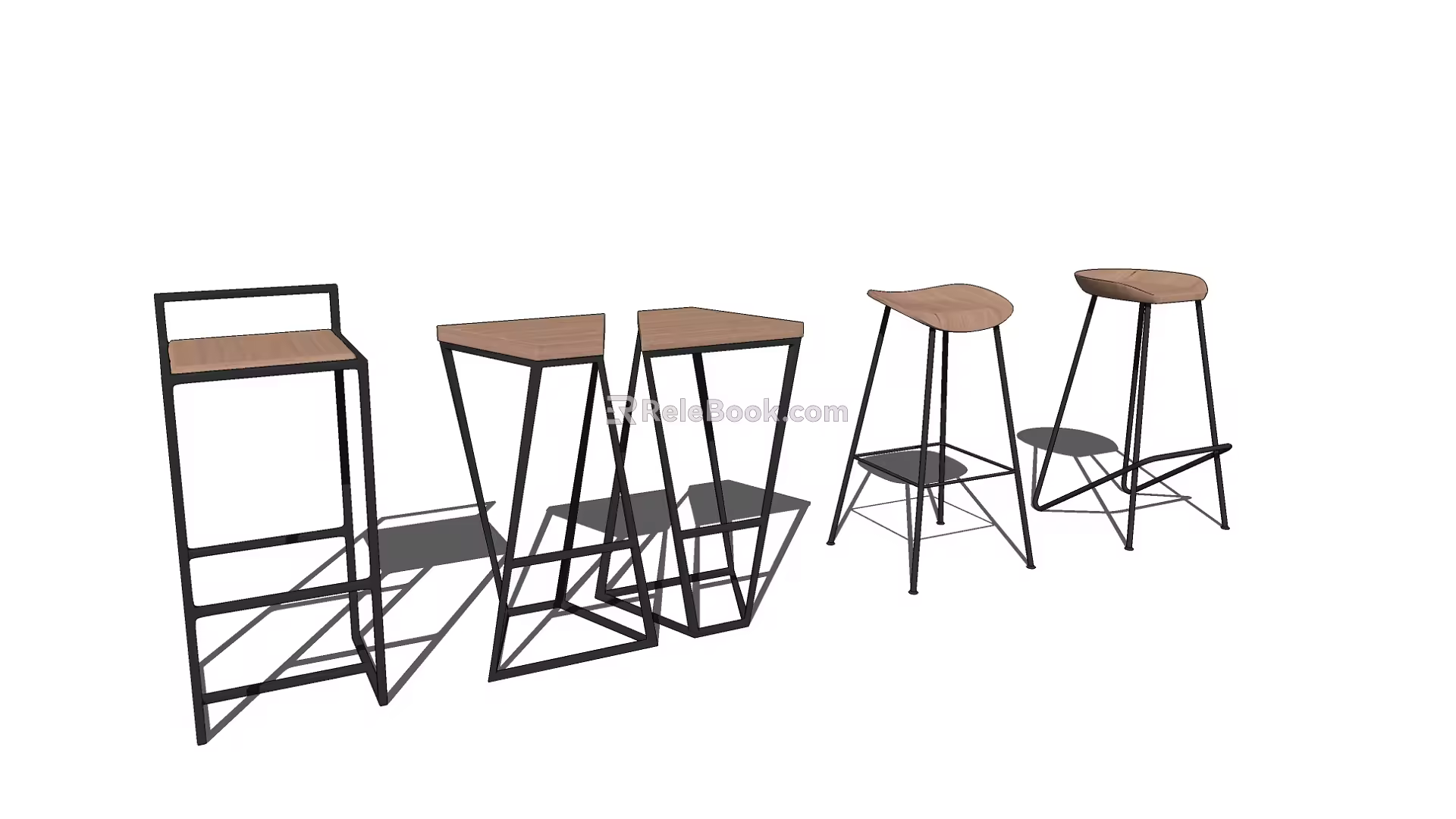 Modern Bar Stool Bar Chair Bar Stool 3d model