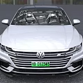 Modern Car Interior Design With Steering Wheel Dashboard Center Console And Seats