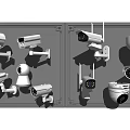 Modern Camera Security Surveillance Camera 3d model