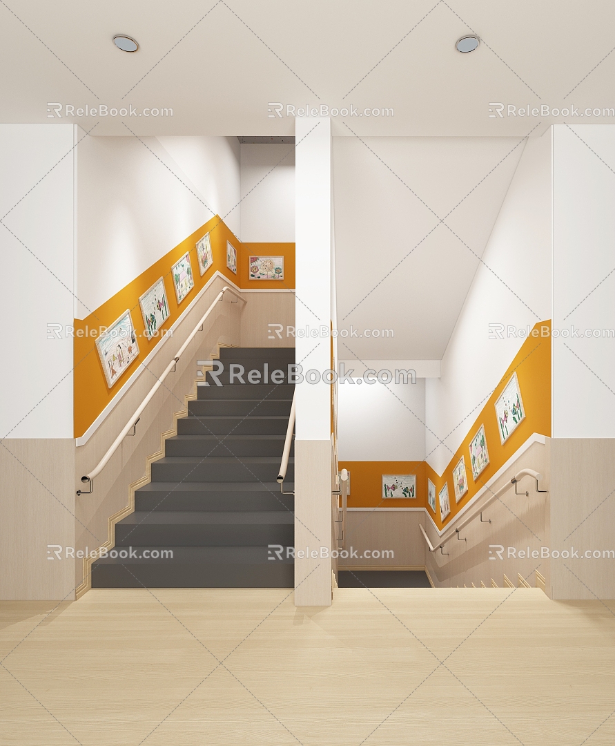 Kindergarten Staircase model