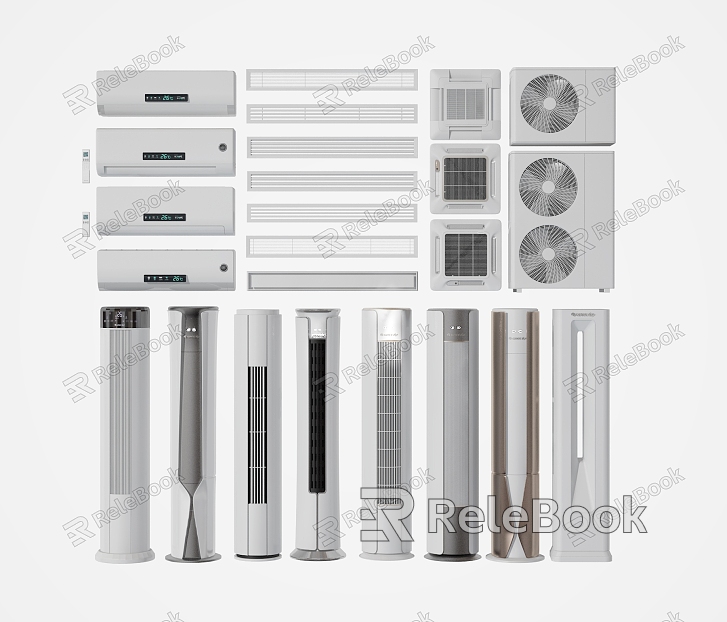 Modern air conditioner air outlet air conditioner external air conditioner vertical air conditioner hanging air conditioner model