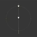 Vintage Street Lamps Design With Different Heights And Classic Lantern Shades