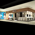 Oulu Bathroom Showroom Interior With Modern Display Cabinets And Fixtures