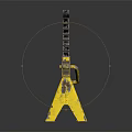 Yellow Automotive Jack Stand Tripod Design For Vehicle Support Metal Structure