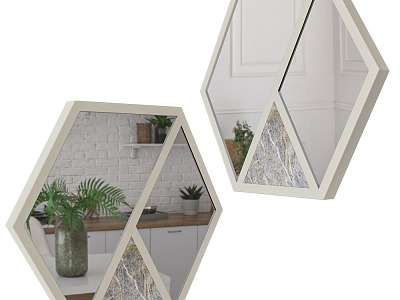 LEBANTO decorative mirror 3d model