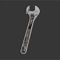Pipe pliers wrench tool hardware tools processing tools realistic 3d model
