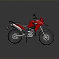 Motorcycle Two-wheeled Motorcycle Cross-country Motorcycle Road Race Motorcycle Motor Vehicle Transport 3d model