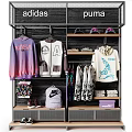 Sports Themed Clothing Store Featuring Adidas Puma Hoodies Jackets Caps And Nike Backpacks