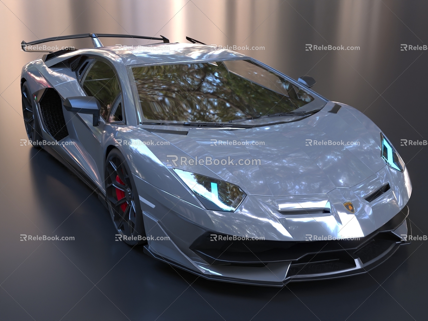 Lamborghini sports car Supercar 3d model