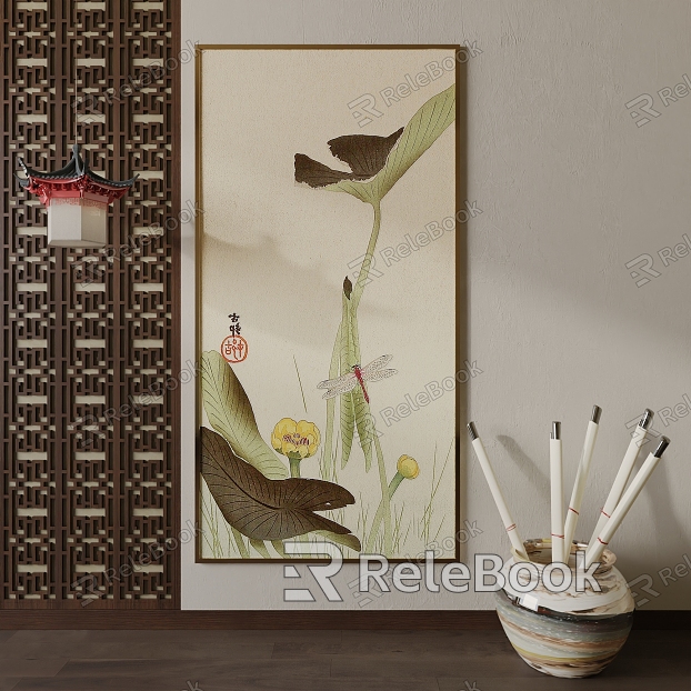 New Chinese Decorative Painting model