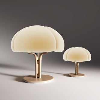 Light Luxury Table Lamp 3d model