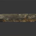 Wooden Stone Natural Slab With Gray Surface And Brown Rough Texture For Decoration