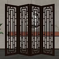 Screen partition 3d model