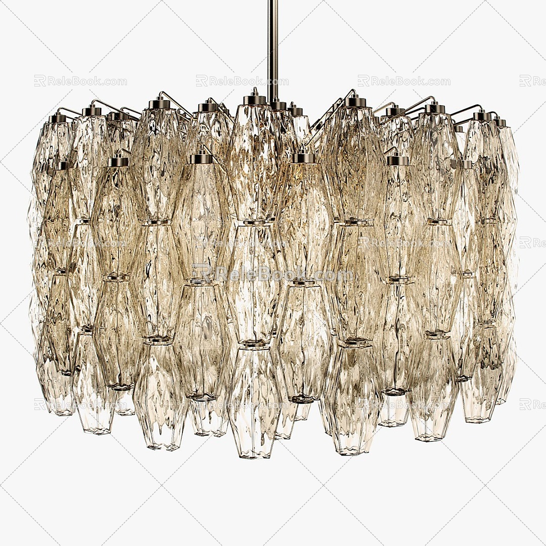 Venini faceted chandelier model