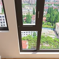 modern window broken bridge window 3d model