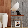 Table lamp table lamp side 3d model