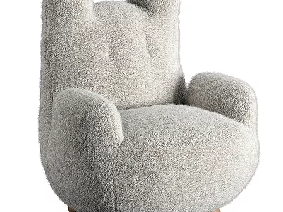 Bear armchair 3d model