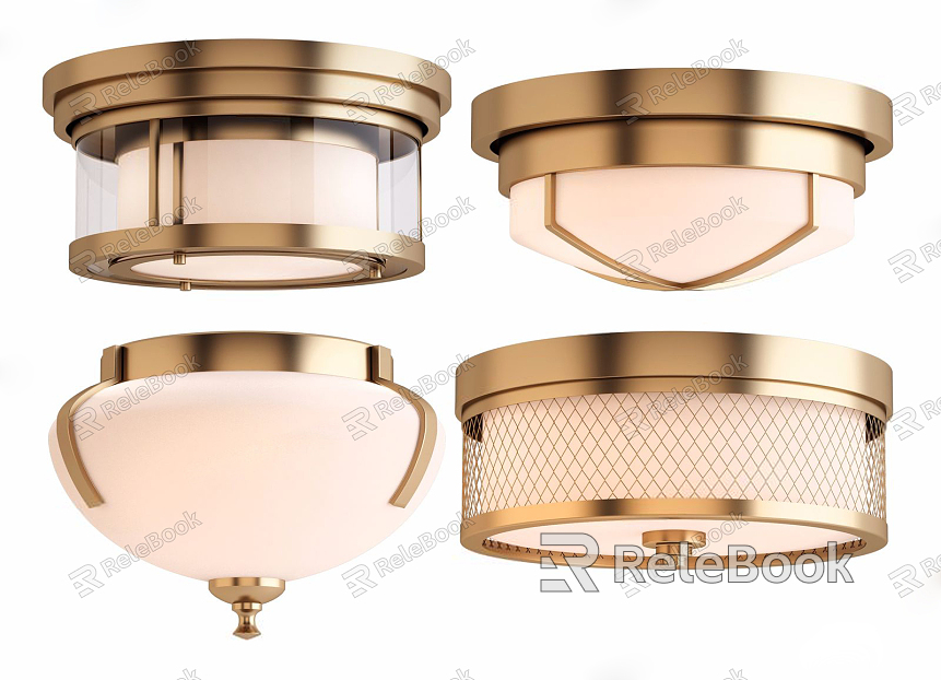 modern ceiling lamp model