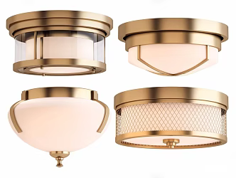 modern ceiling lamp 3d model