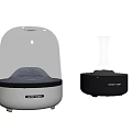 Modern Bluetooth Audio Nightlight Audio 3d model