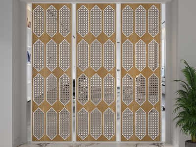 Screen partition model