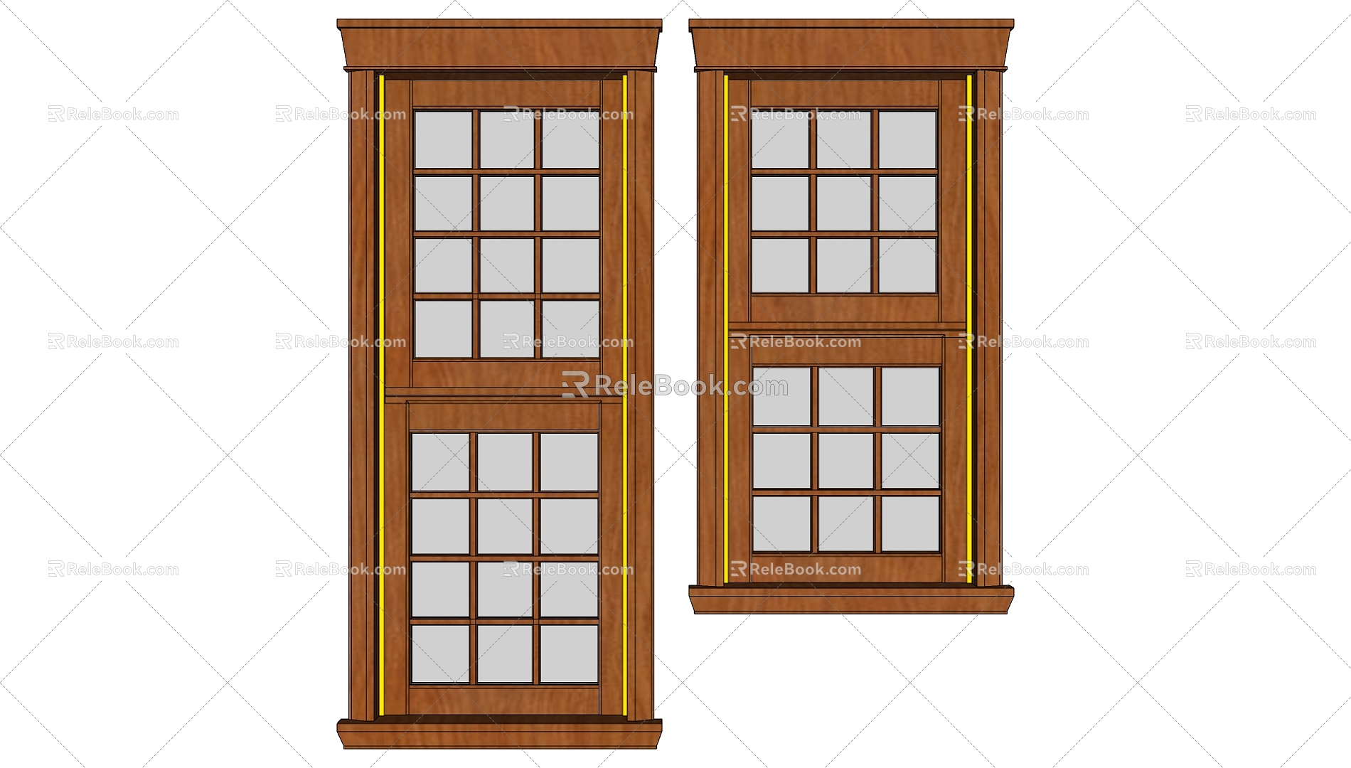 casement window 3d model