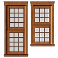 casement window 3d model