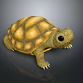 Turtle Turtle Cartoon Turtle Snapping Turtle Chickbill Turtle Reptile Cold Blooded Animal Reptile Reptile Class 3d model