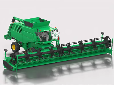 Transplanter Harvester Planter Agricultural Machinery Agricultural Tractor 3d model
