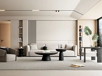 The Silent Living Room 3d model