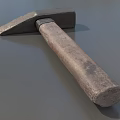 Durable Metal Head Hammer With Wooden Handle For Construction Use