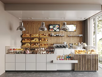 Modern Bakery 3d model