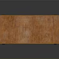 Stylish Wooden Long Table Furniture With Smooth Tabletop And Curved Legs