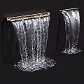 Various Dynamic Water Effects Showcasing Waterfall Splashes Ripples And Flowing Motion