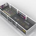 Well Organized Sports Equipment Display With Various Training Gear And Fitness Accessories