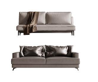 Modern Combination Sofa Double Sofa 3d model