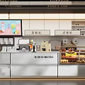 Milk Tea Shop 3d model