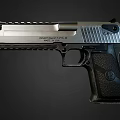 Desert Eagle Pistol 3d model