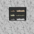 Decorative Candle Lamps Arranged On Black Shelf With Various Styles And Sizes