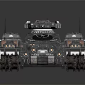 Advanced Military Tank With Modern Armored Design Turret And Track Equipment