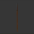 Arrow Weapons With Wooden Shafts And Various Shaped Metal Arrowheads On Reflective Black Background