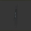 Vibrant Mythical Sword Design With Flame Effects And Lightning Elements