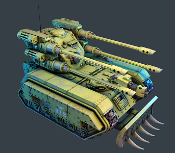 Armed Tank Modern Tank 3d model