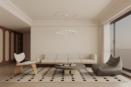 The Silent Living Room 3d model