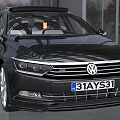 Hyundai Volkswagen Passat car sedan 3d model