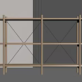 Modern Shelf Storage Rack Express Rack 3d model