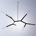 Modern chandelier 3d model