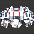 Modern Robot Warrior Robocop 3d model
