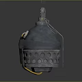Industrial Mechanical Pump With Metal Casing Drainage Holes And Colored Cables